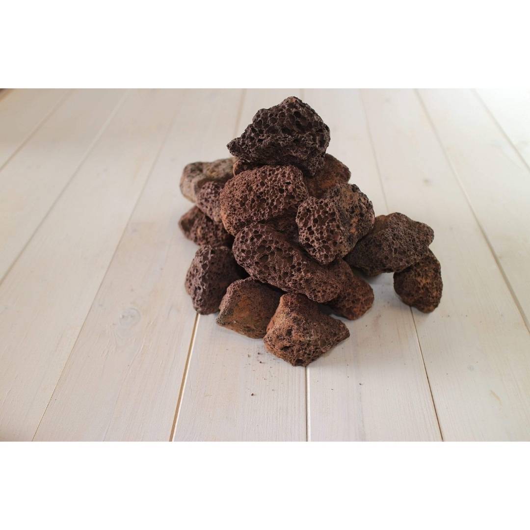 lava rock n small pile