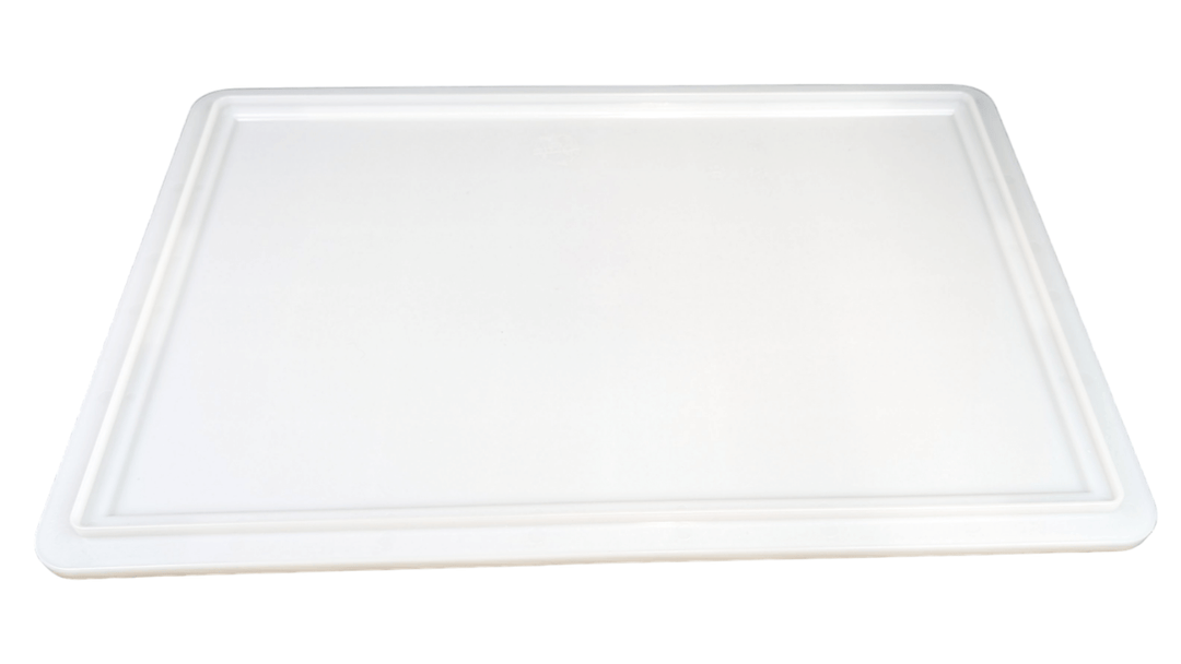 genus dei pizza dough lid only white plastic