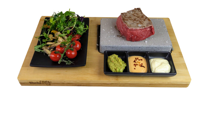 Black Rock Grill Black Steak Stone Cooking Set