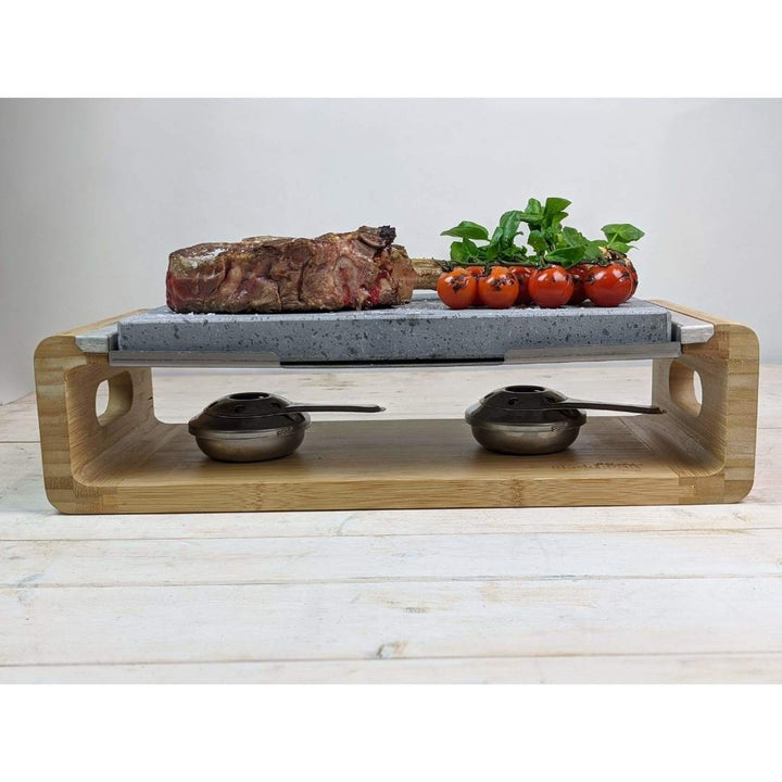 Black Rock Grill Black Rock Grill Sharing Steak Stones Grill Gift Set