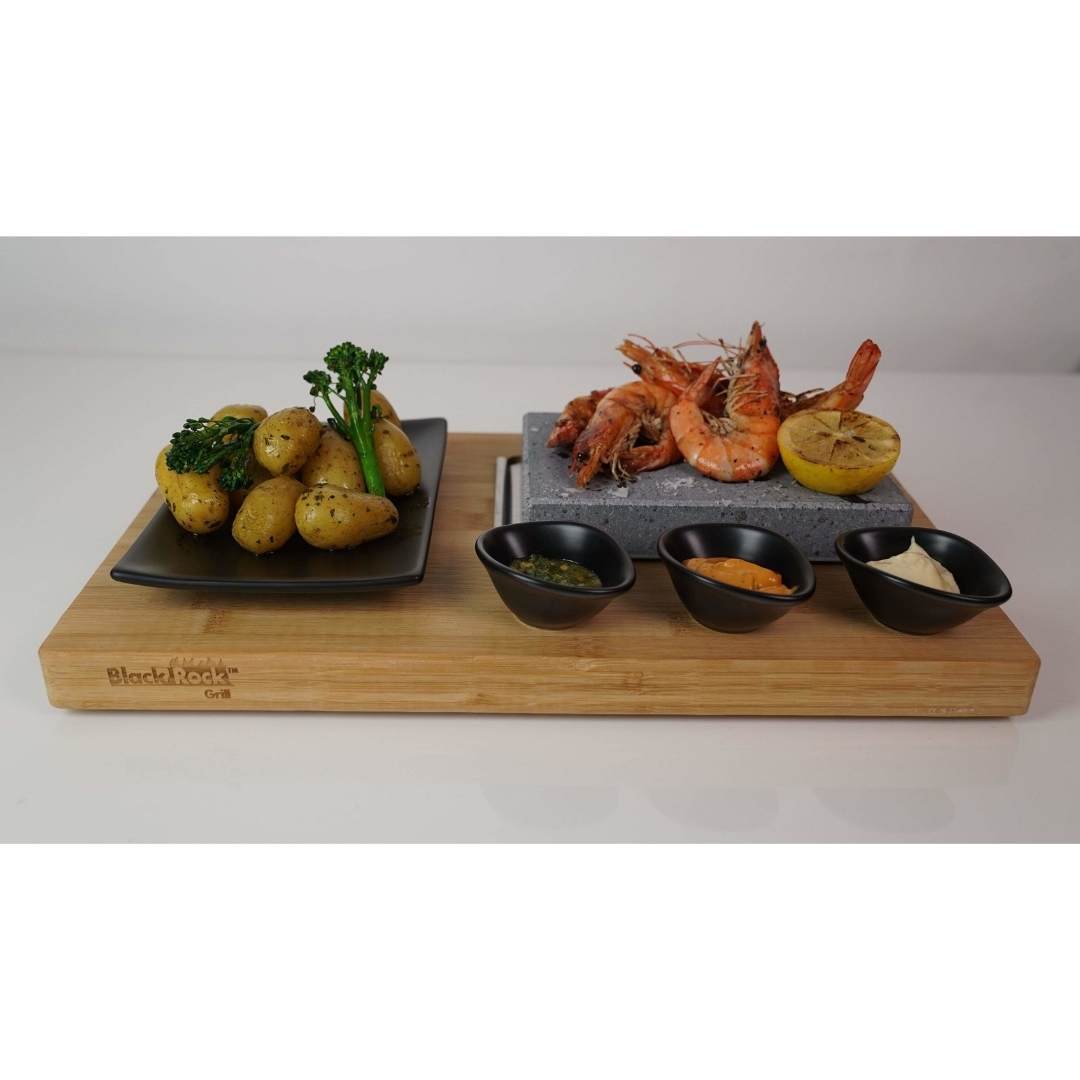 Black Rock Grill Black Rock Grill Steak Stones Cooking Gift Set