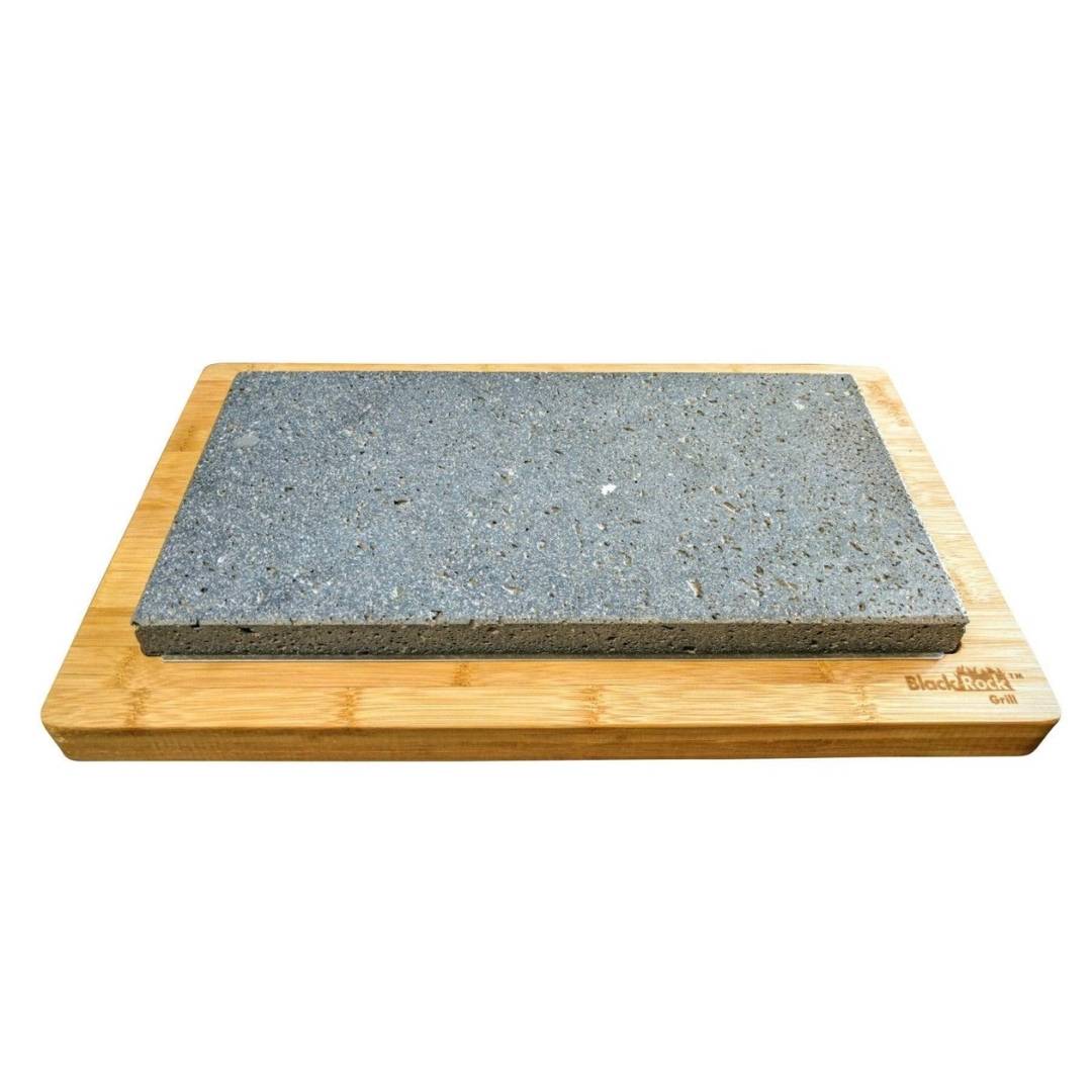 The Black Rock Grill GP-66 set includes 6 rectangular bamboo cork balance boards with a textured gray surface, ideal for exercise and physical therapy.