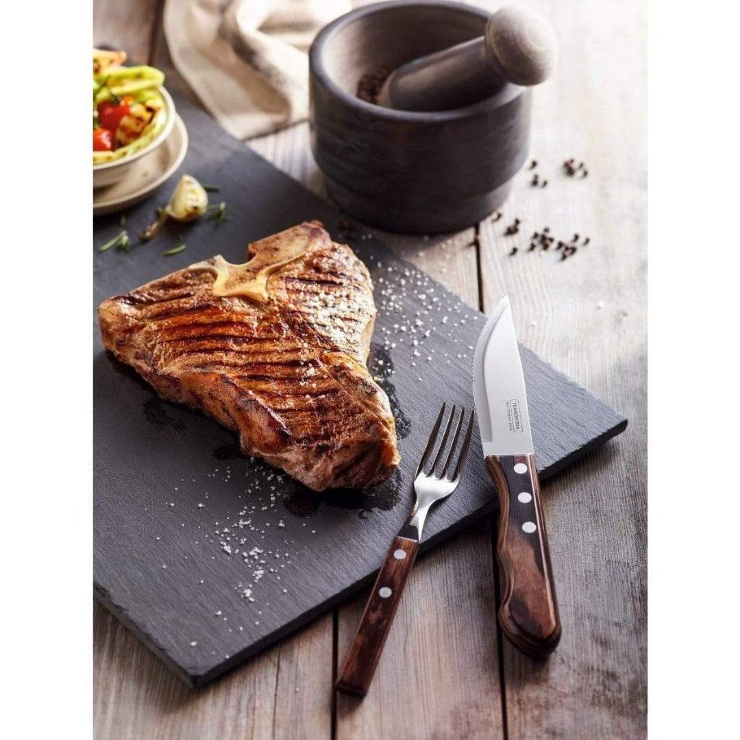 Tramontina Tramontina Churrasco fork with wooden handle