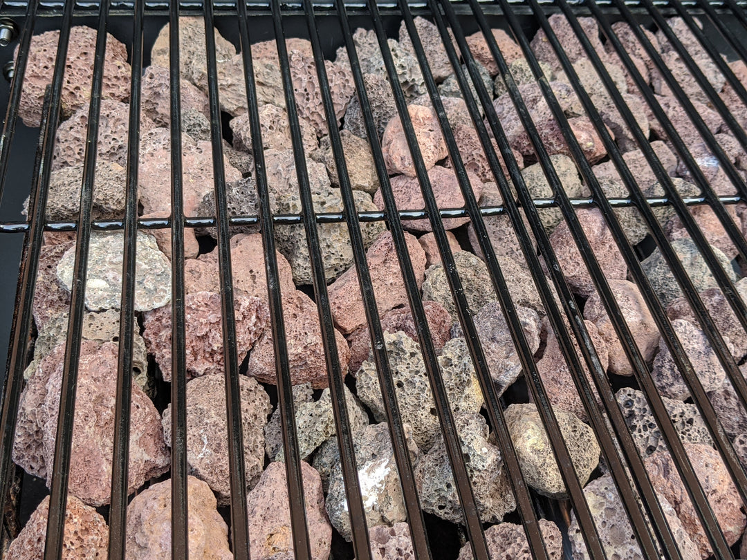 How to convert a gas BBQ / grill to Lava Rocks