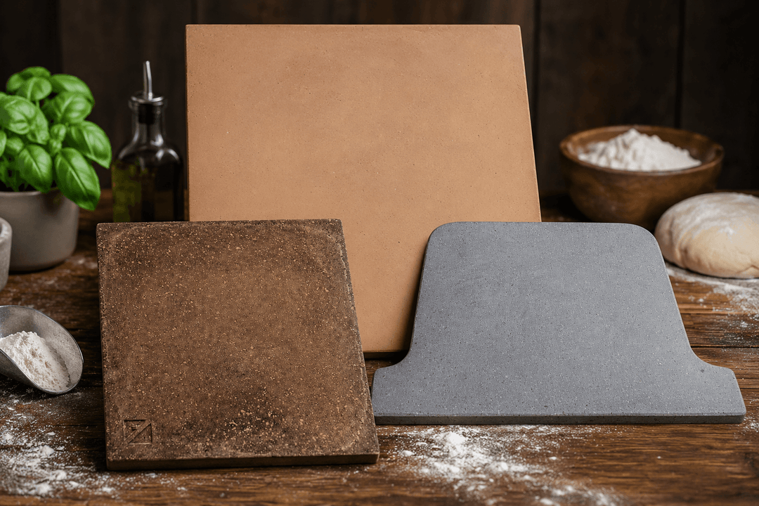 Pizza Stone Comparison: Volcanic Lava Stone vs. Biscotto, Refractory & Cordierite