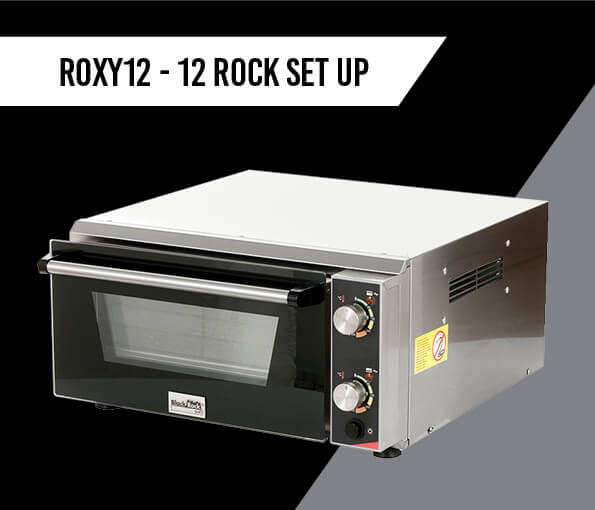 ROXY12 | Configuração de 12 Rock, 12 Plate, Rock Forno e acessórios