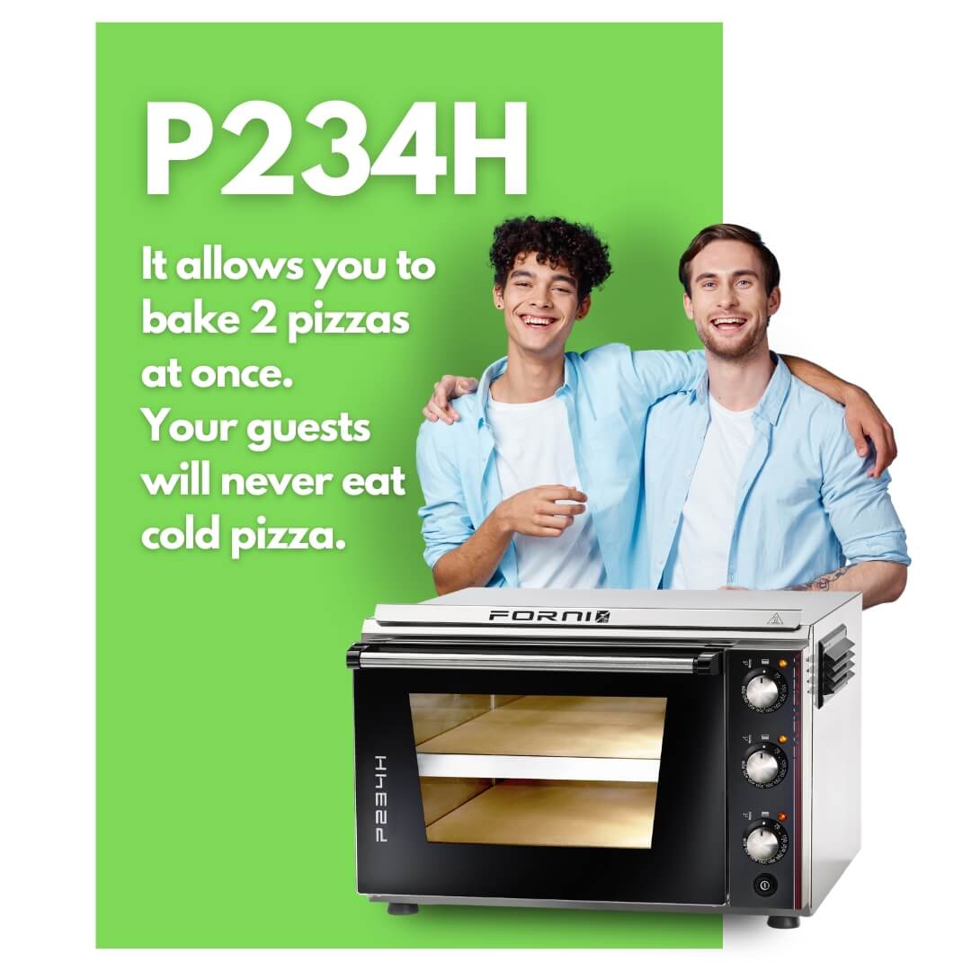 Graphic for P234H double deck oven