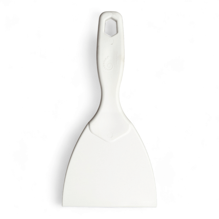 Birds Eye View of single white dough paddle