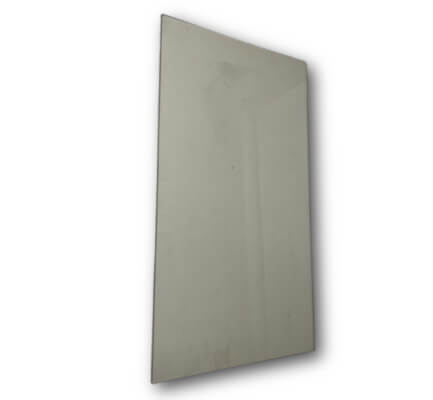 The Effeuno Inner Glass Panel (P134H 509, EVO & PRO) is a plain, clear, heat-resistant replacement glass with smooth edges and a subtle reflection, designed to stand upright against a white background—ideal for your Effeuno oven.
