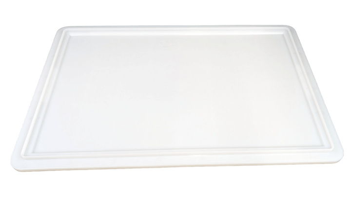 dough box lid only, white plastic