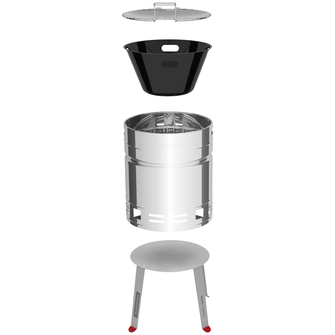 Tramontina Beer Barrel Barbecue Grill