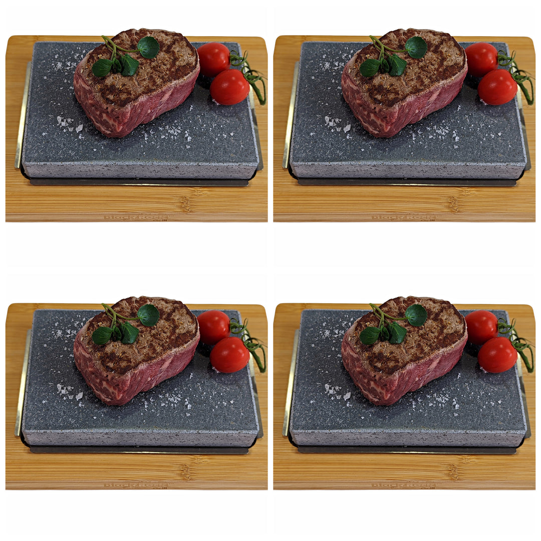 Juego de cocina de piedra para bistec | Set de regalo y paquete múltiple