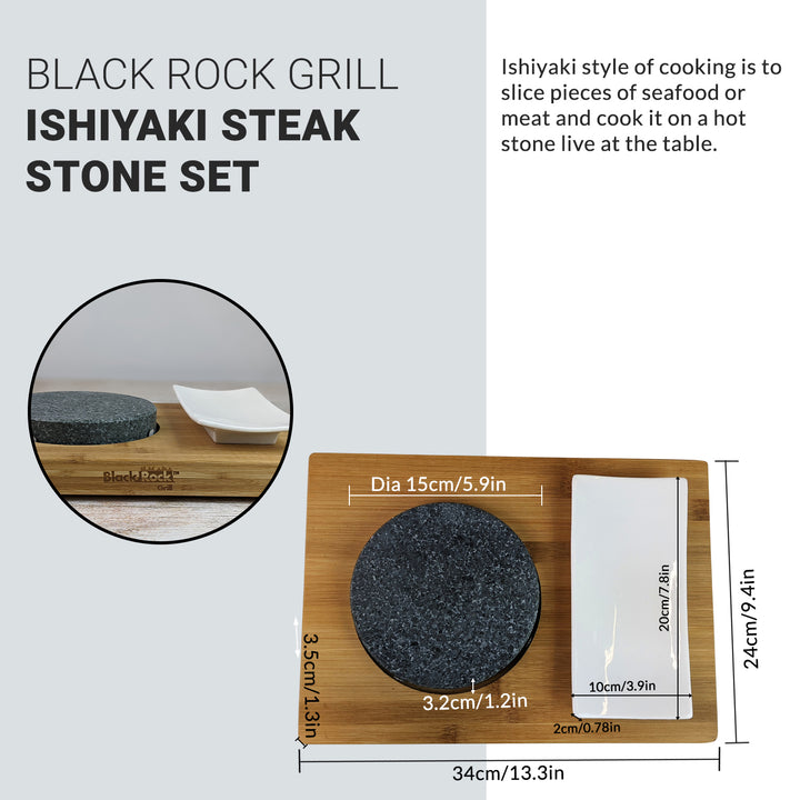 Ishiyaki Grilling Stone Set | Japanese Stone
