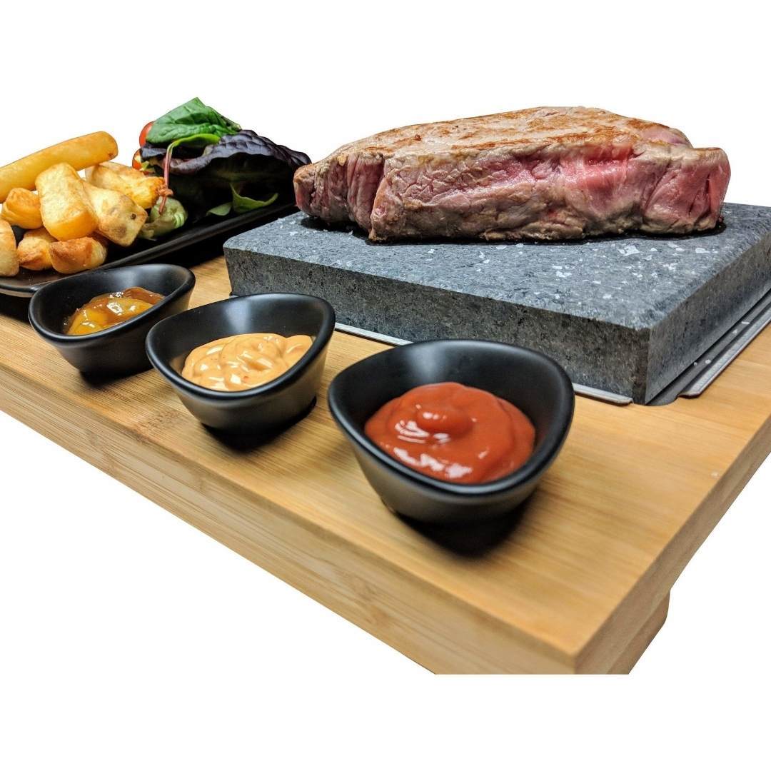 Artestia Volcanic Lava Rock Cooking Stones for Steak - 2 Artestia Volcanic Lava Rock Cooking Stones for Steak - 2