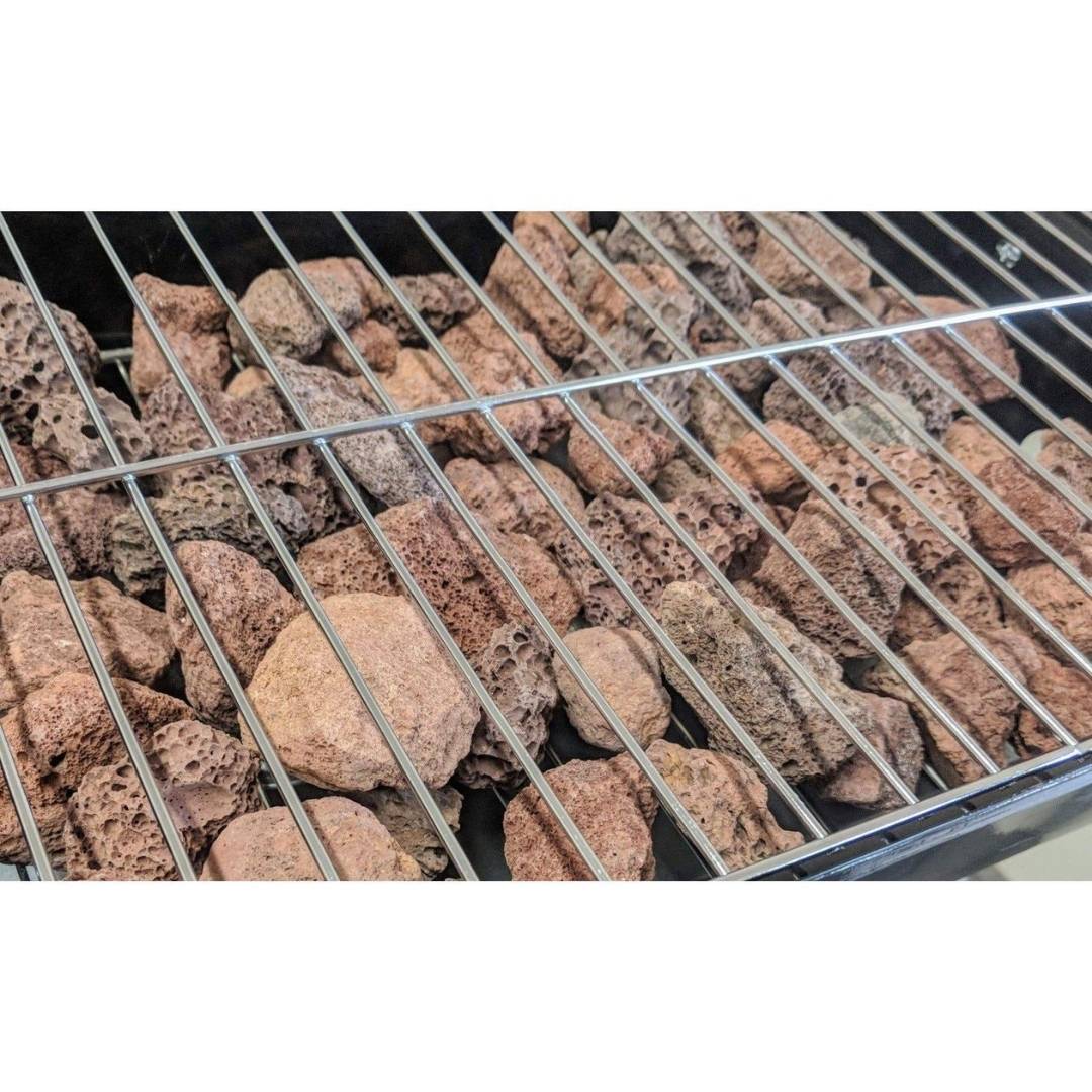Barbecue Rocks Lava Rocks for Grill | Gas BBQ Lava Rocks | Black Rock Grill
