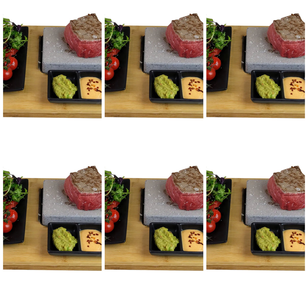 Morleos Hot Stone Hot Stone - Grill Steak met bamboeplank - verschillende varianten (schalen / borden) Grillsteen Sizzling | Groente | Vis | Tafelgrill Morleos Hot Stone Hot Stone - Grill Steak met bamboeplank - verschillende varianten (schalen / borden) Grillsteen Sizzling | Groente | Vis | Tafelgrill