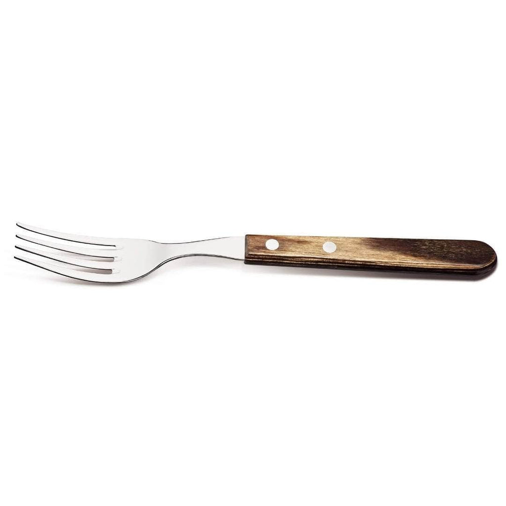 Churrasco vork met houten handvat