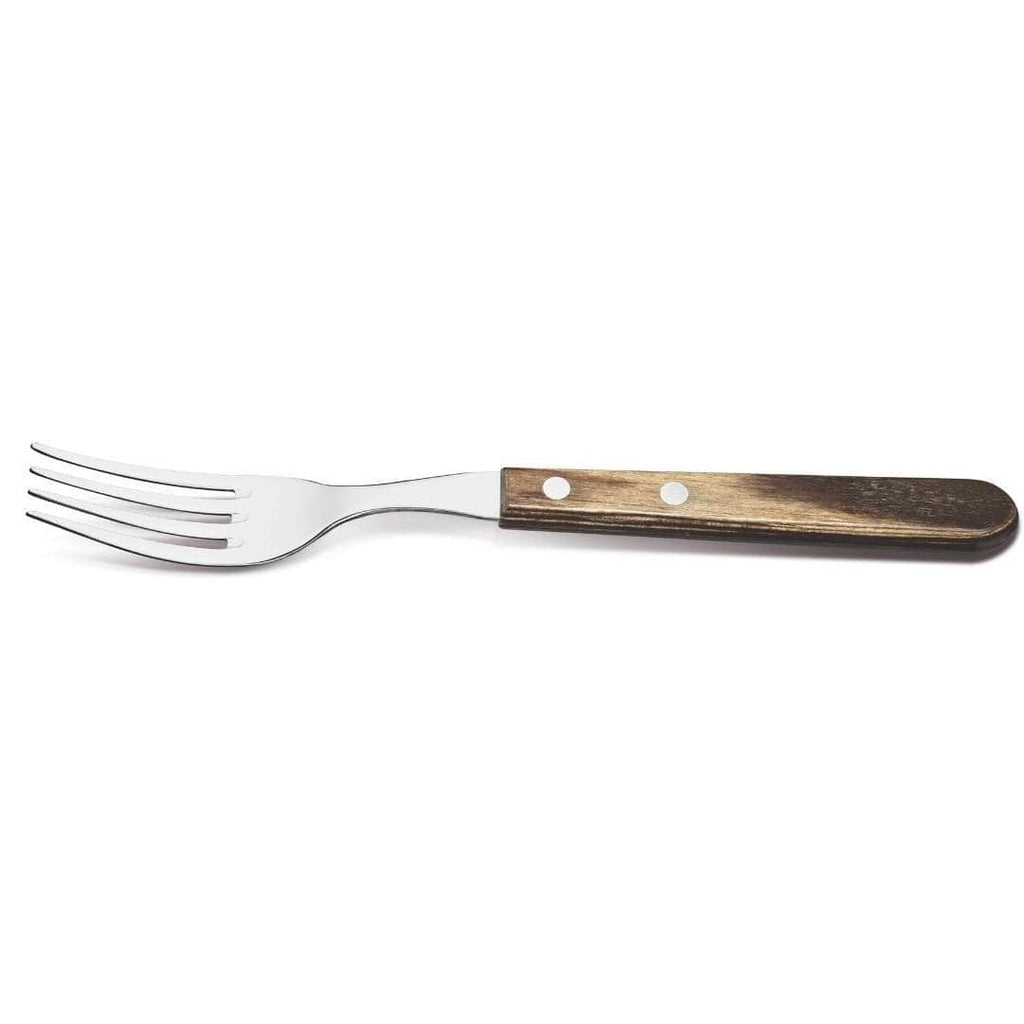 Churrasco vork met houten handvat Doos van 12
